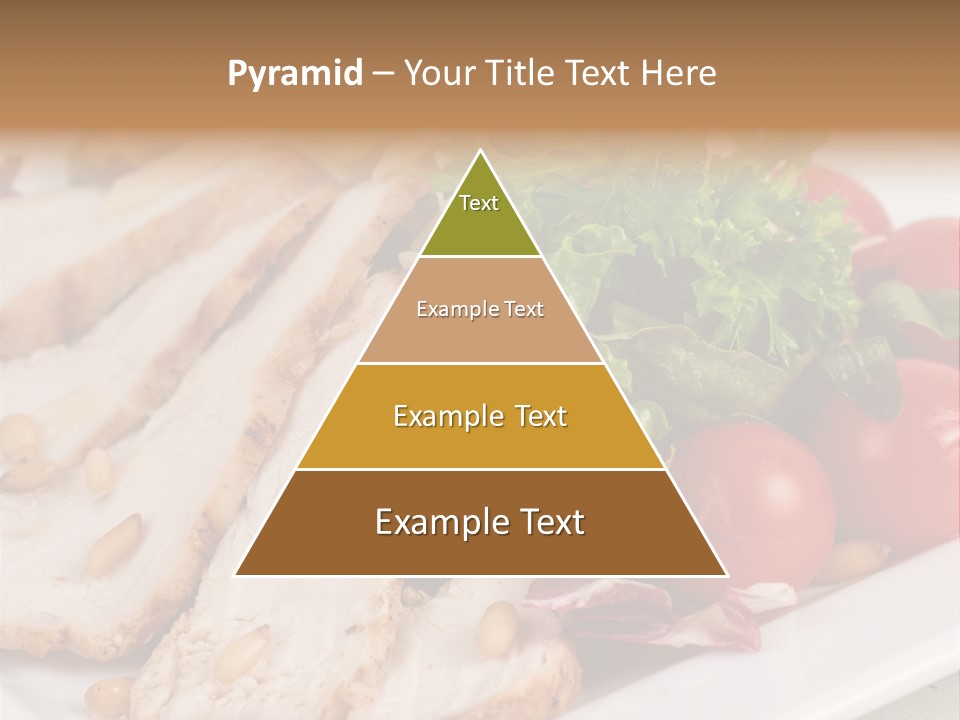 Slice Appetizer Beef PowerPoint Template