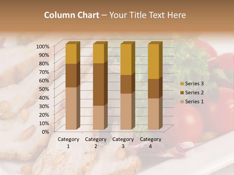 Slice Appetizer Beef PowerPoint Template