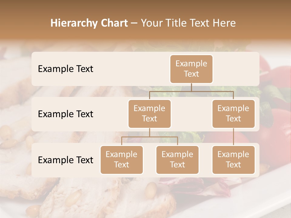 Slice Appetizer Beef PowerPoint Template