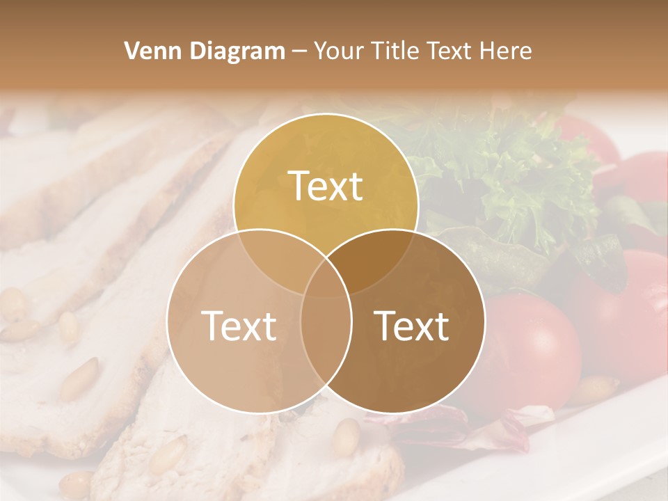 Slice Appetizer Beef PowerPoint Template