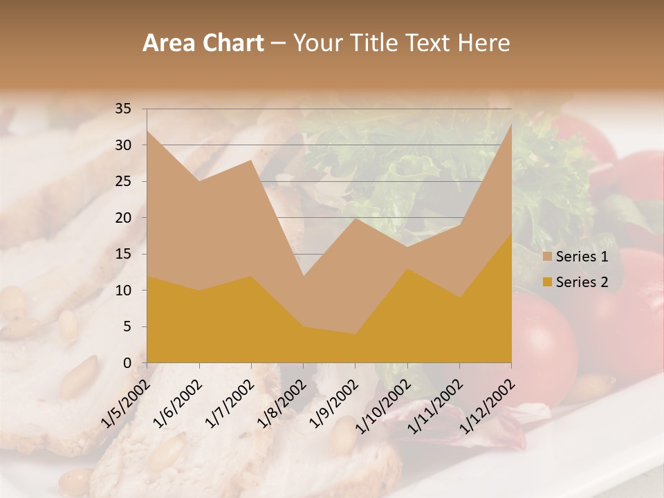 Slice Appetizer Beef PowerPoint Template