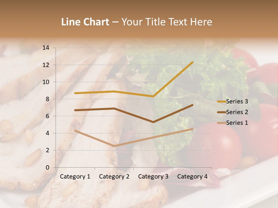 Slice Appetizer Beef PowerPoint Template
