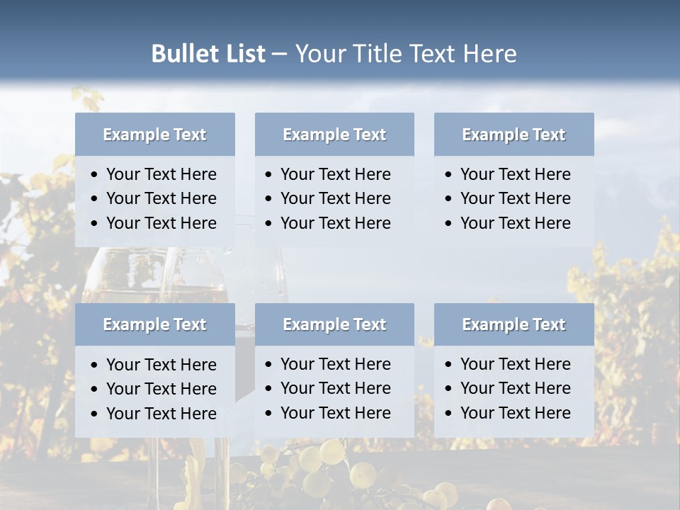 Crystal White Fruit PowerPoint Template