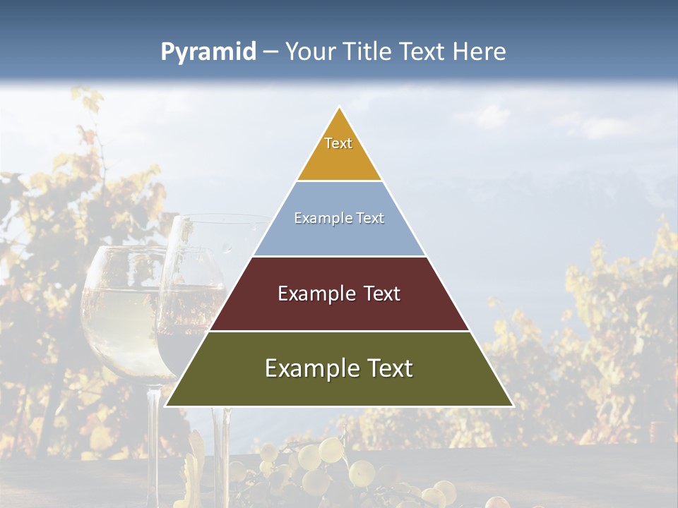 Crystal White Fruit PowerPoint Template