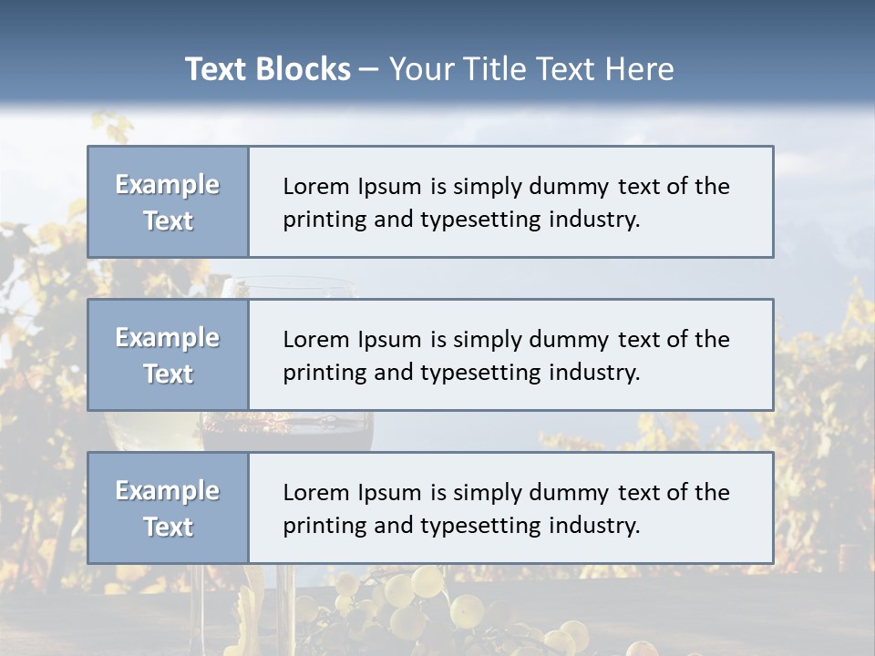 Crystal White Fruit PowerPoint Template