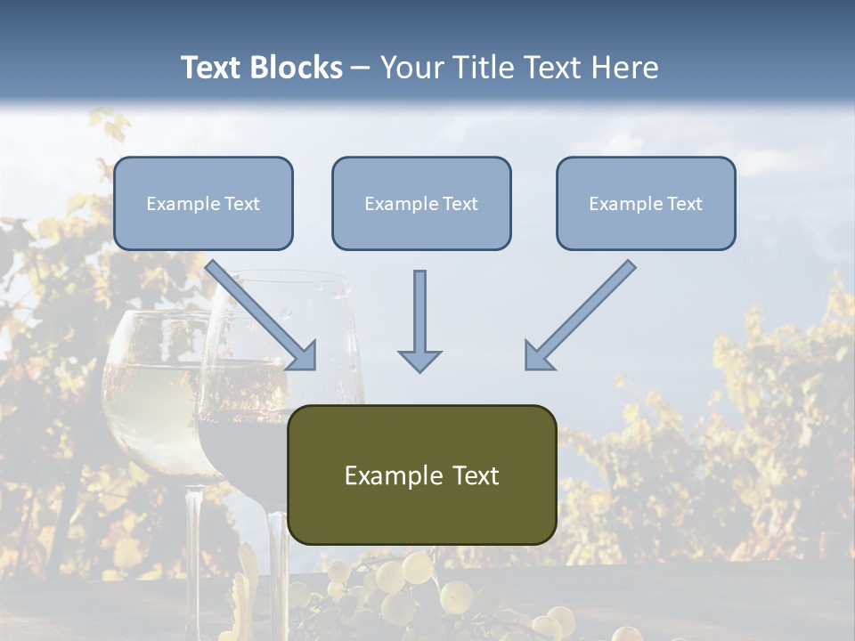 Crystal White Fruit PowerPoint Template
