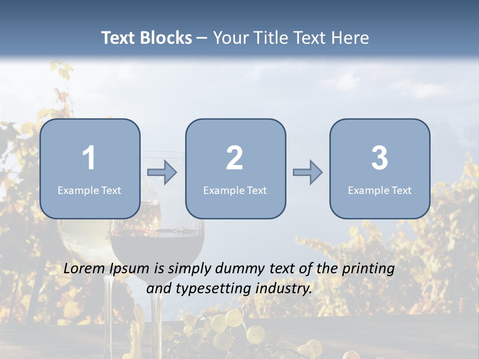 Crystal White Fruit PowerPoint Template
