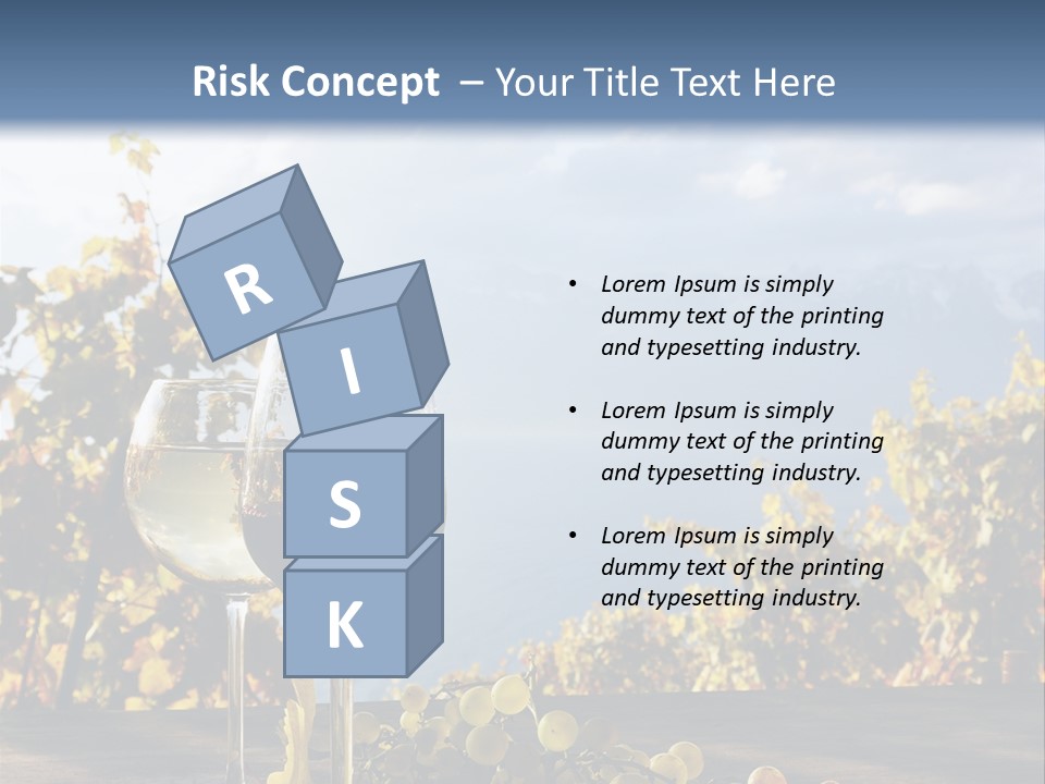 Crystal White Fruit PowerPoint Template