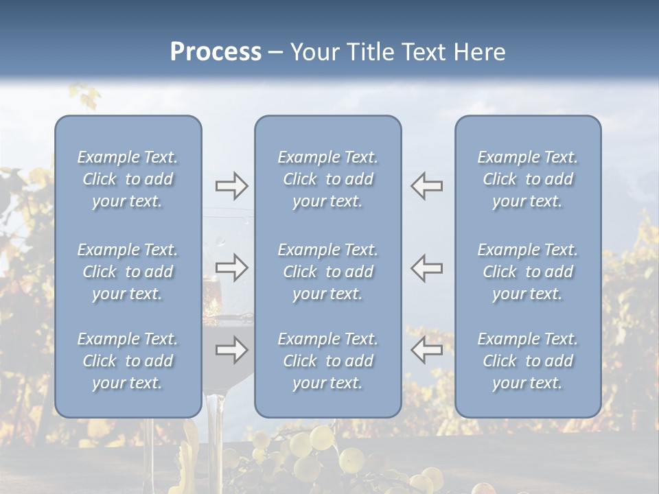 Crystal White Fruit PowerPoint Template