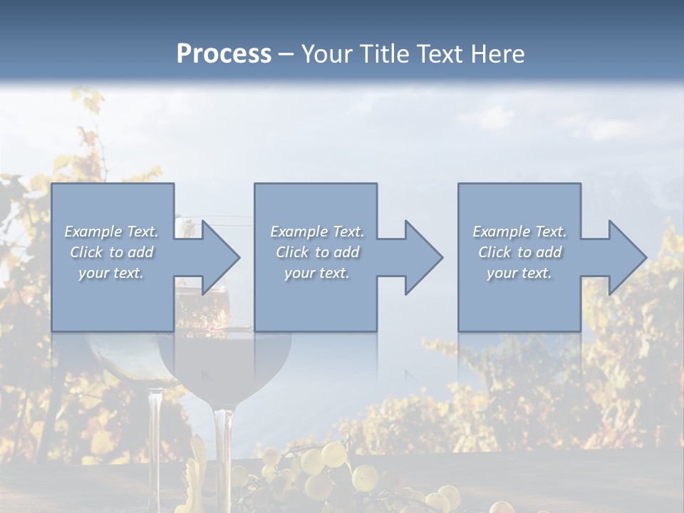 Crystal White Fruit PowerPoint Template
