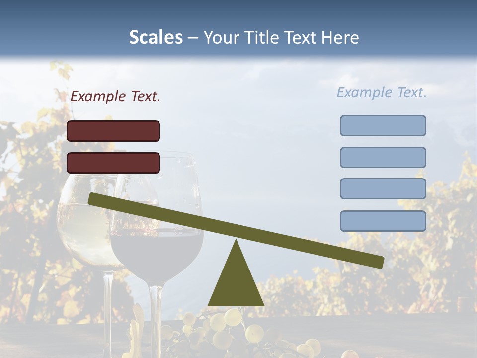 Crystal White Fruit PowerPoint Template