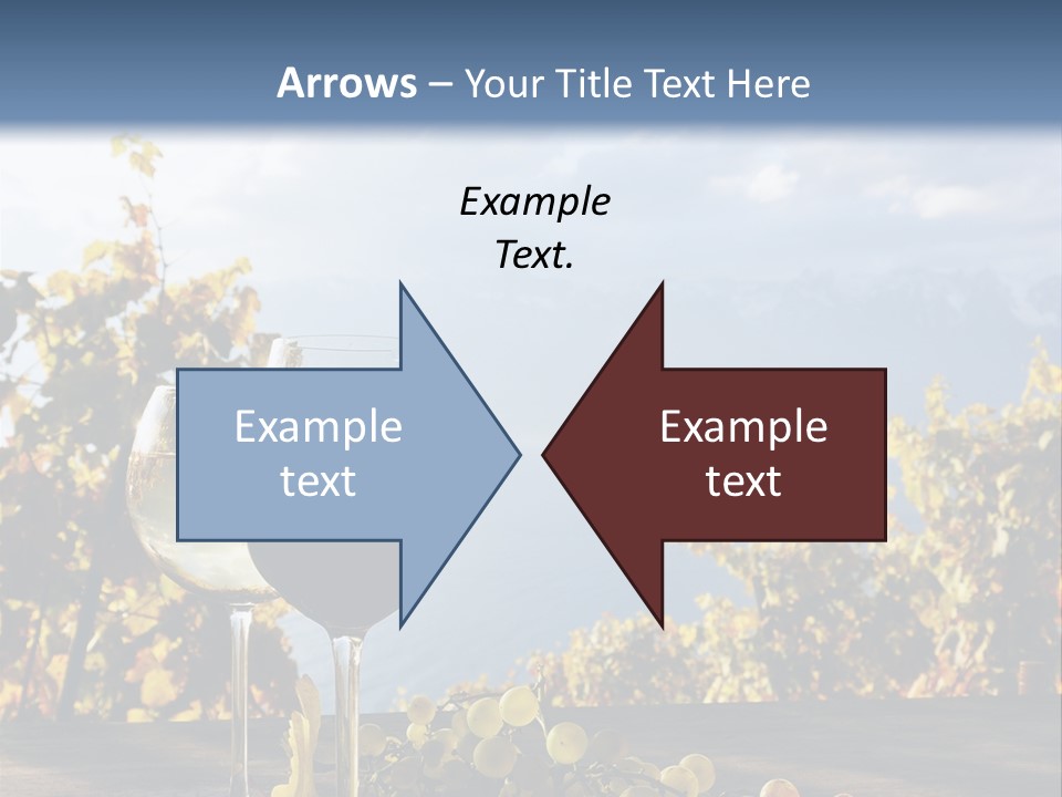 Crystal White Fruit PowerPoint Template