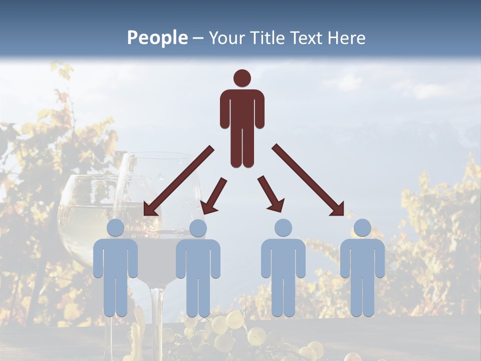 Crystal White Fruit PowerPoint Template