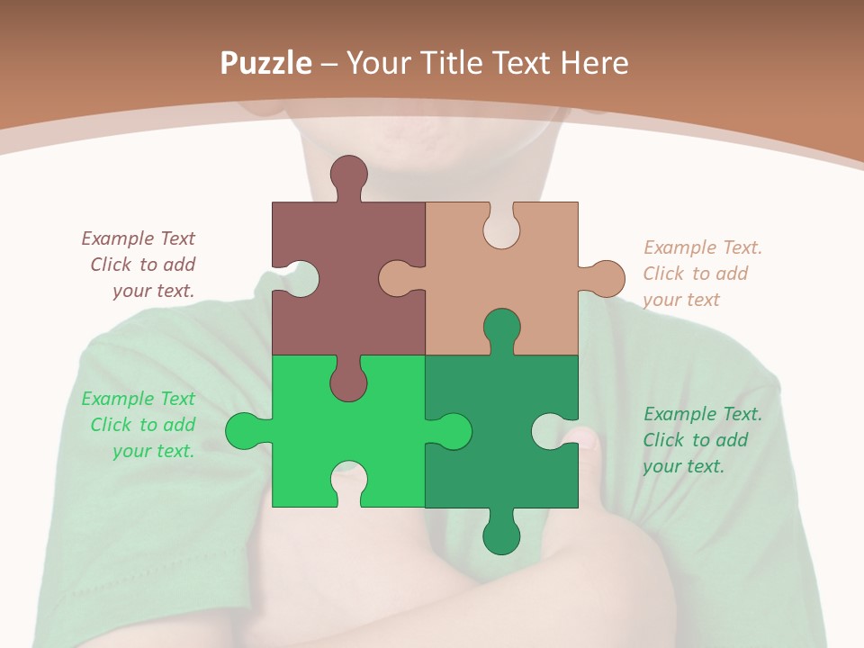 Attitude Stand Behavior PowerPoint Template