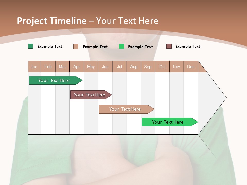Attitude Stand Behavior PowerPoint Template