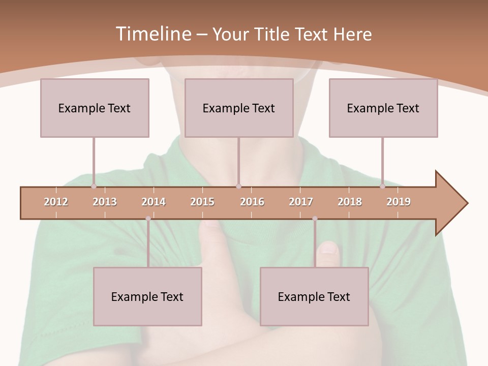 Attitude Stand Behavior PowerPoint Template