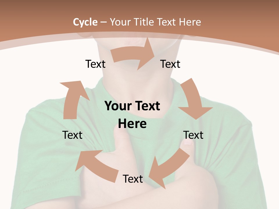 Attitude Stand Behavior PowerPoint Template