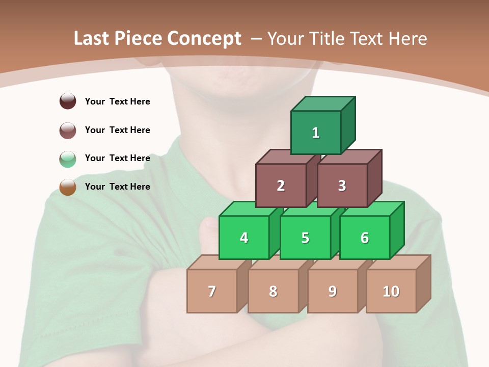 Attitude Stand Behavior PowerPoint Template