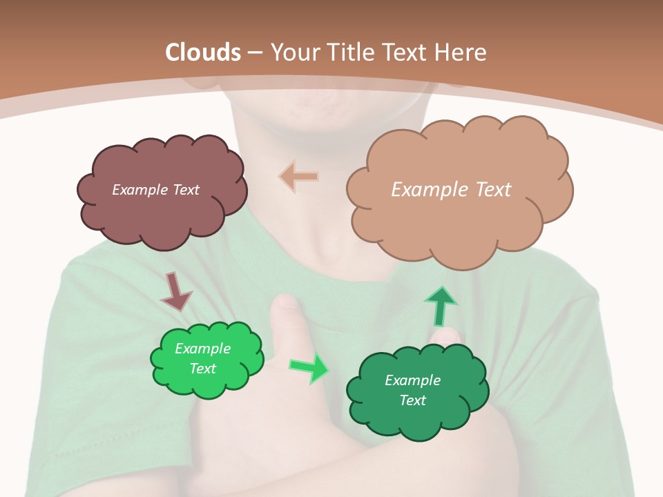 Attitude Stand Behavior PowerPoint Template