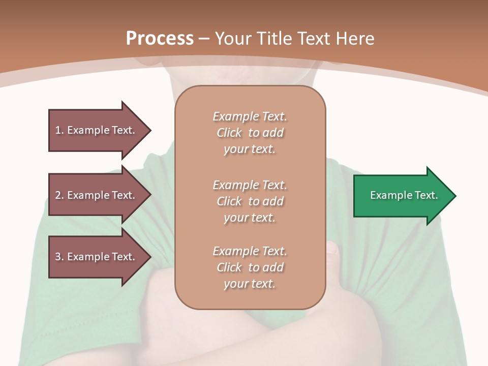 Attitude Stand Behavior PowerPoint Template