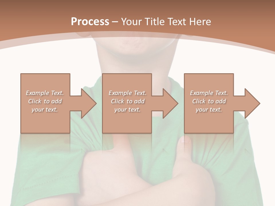 Attitude Stand Behavior PowerPoint Template