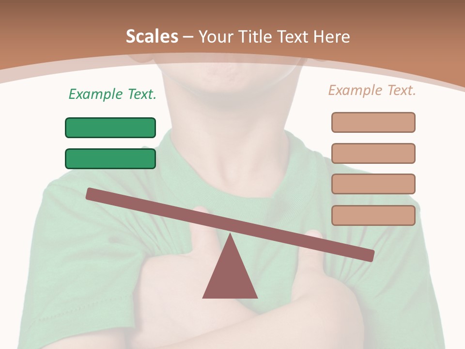 Attitude Stand Behavior PowerPoint Template