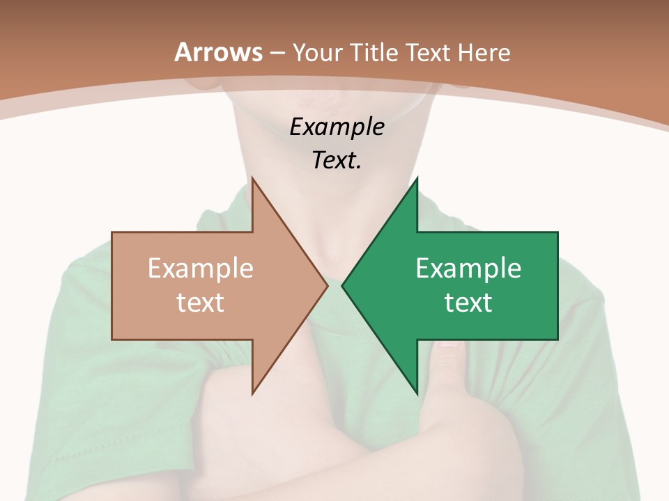 Attitude Stand Behavior PowerPoint Template