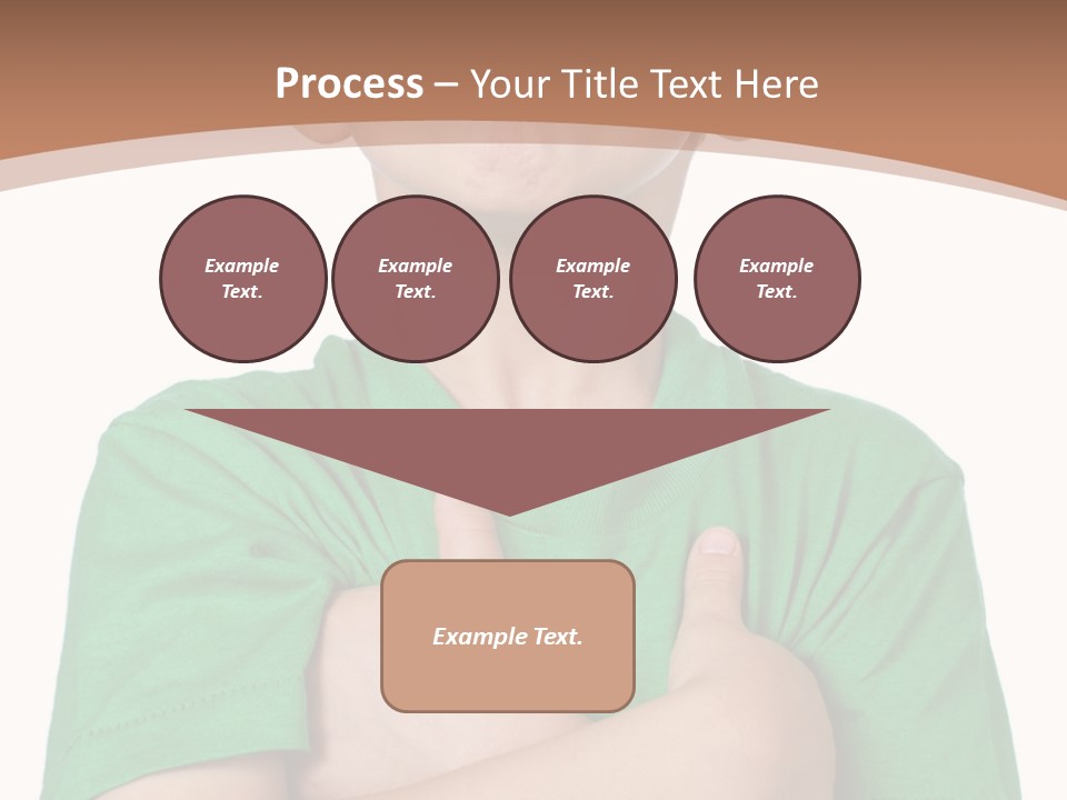 Attitude Stand Behavior PowerPoint Template