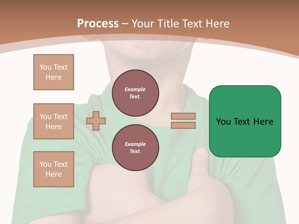 Attitude Stand Behavior PowerPoint Template