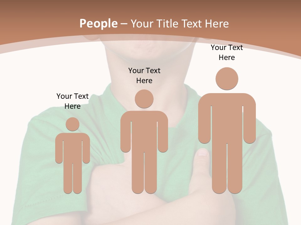 Attitude Stand Behavior PowerPoint Template