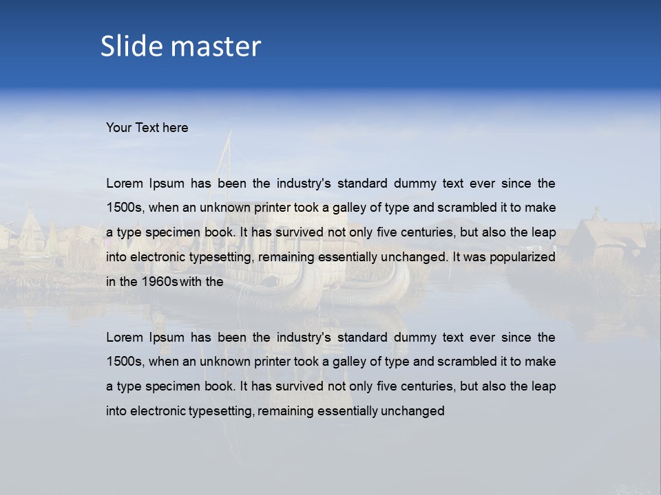 Uros South America PowerPoint Template