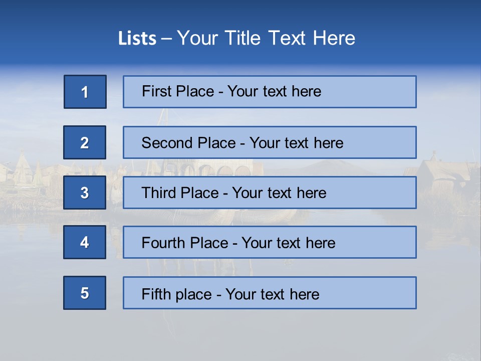 Uros South America PowerPoint Template