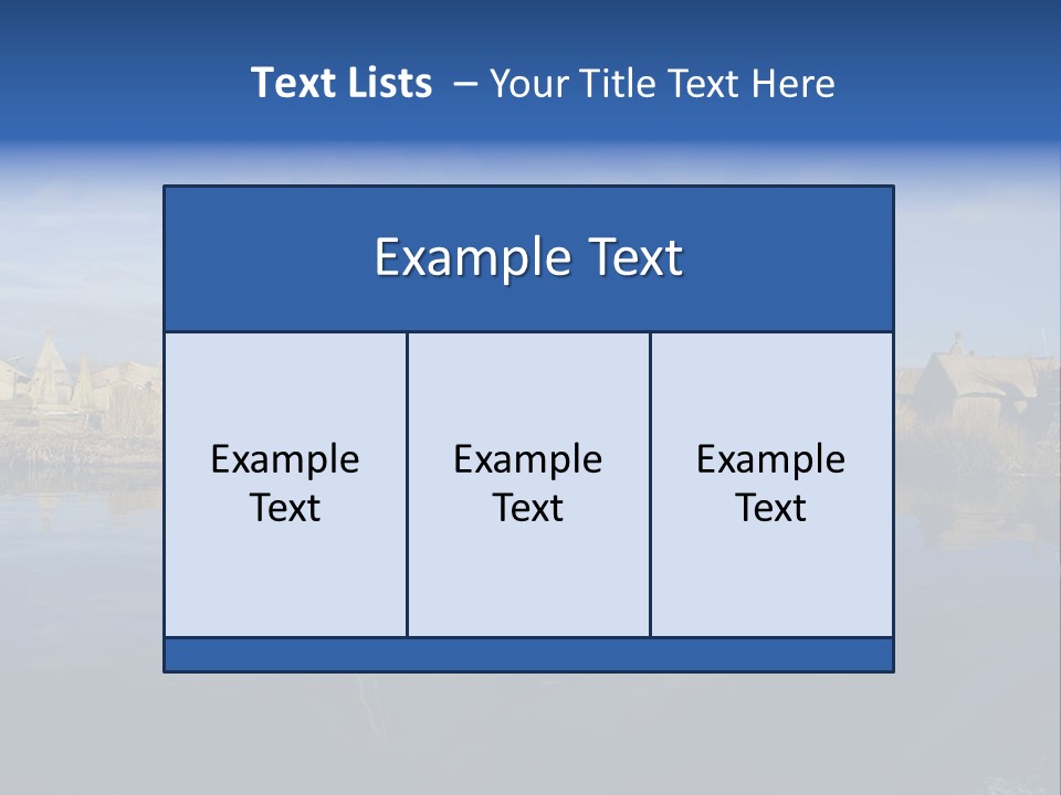 Uros South America PowerPoint Template