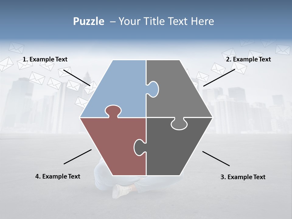 Illustration Touchscreen Mobile PowerPoint Template
