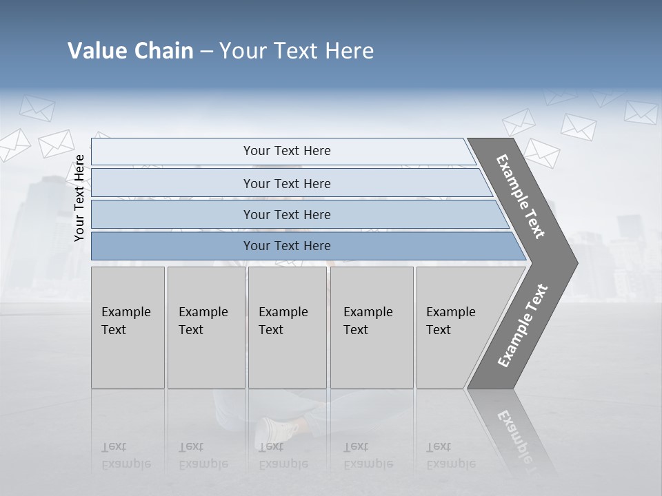 Illustration Touchscreen Mobile PowerPoint Template