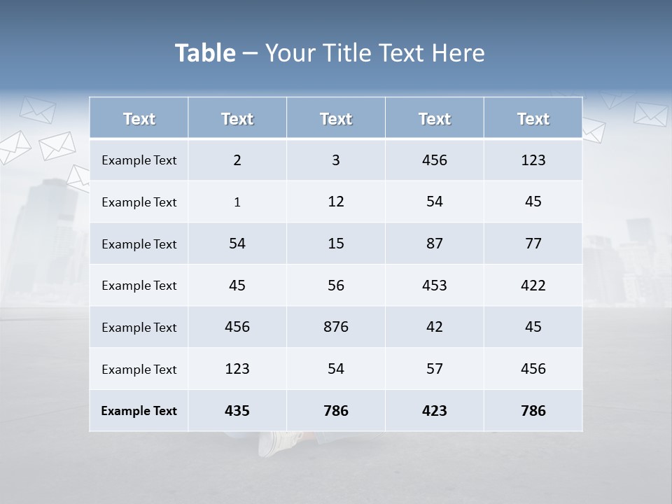Illustration Touchscreen Mobile PowerPoint Template