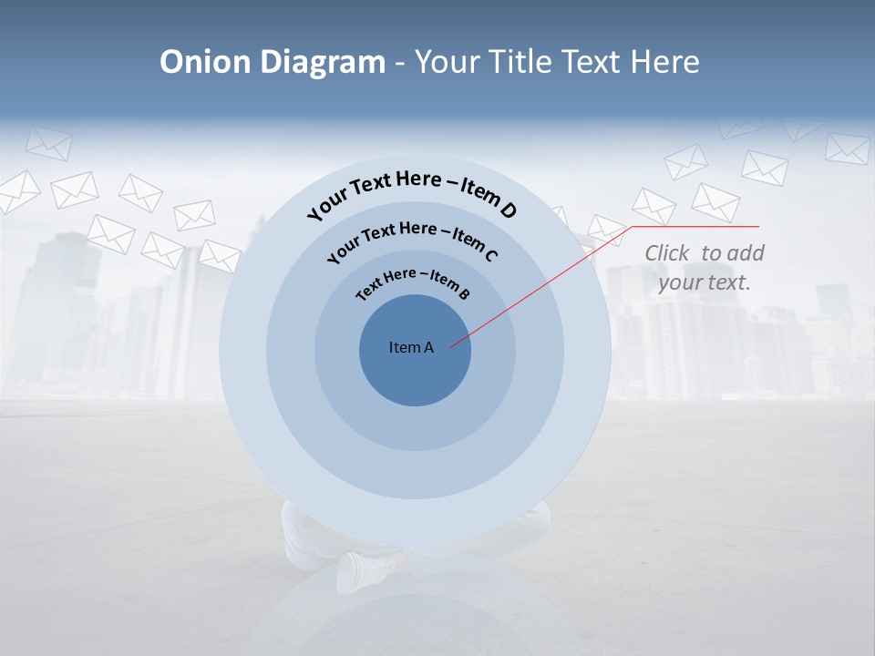 Illustration Touchscreen Mobile PowerPoint Template