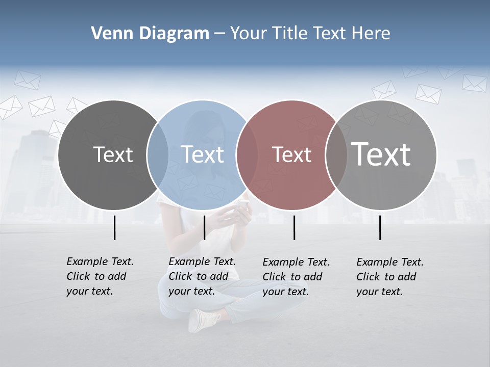 Illustration Touchscreen Mobile PowerPoint Template