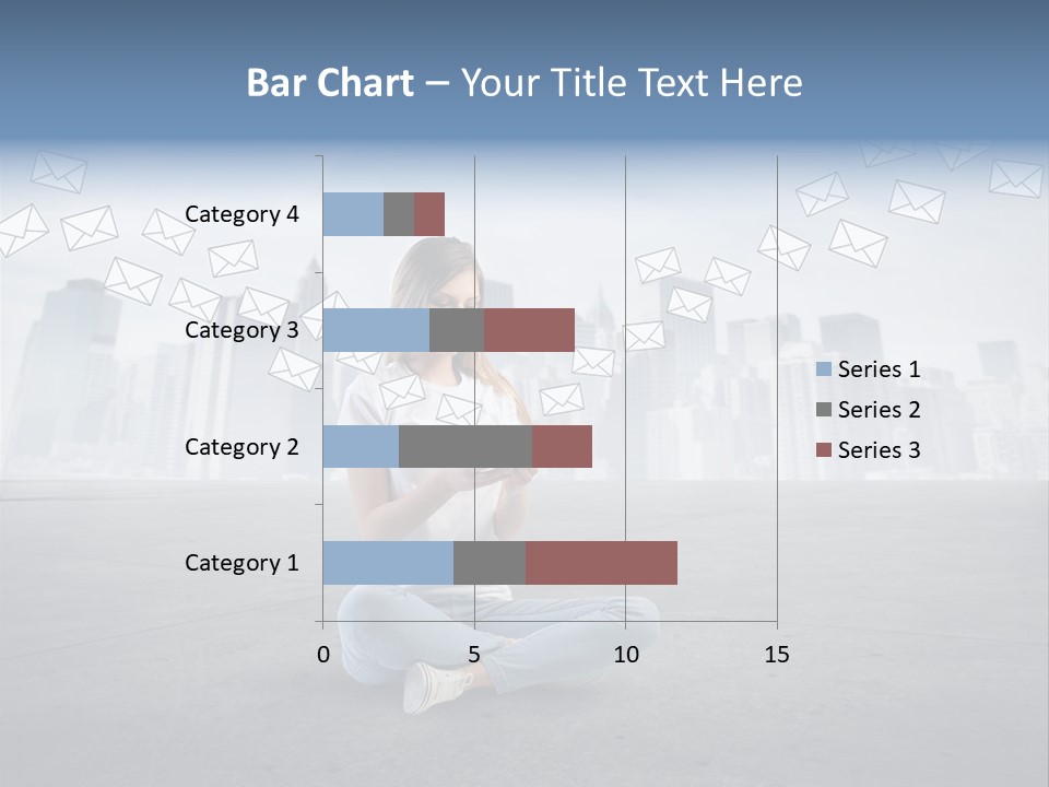 Illustration Touchscreen Mobile PowerPoint Template