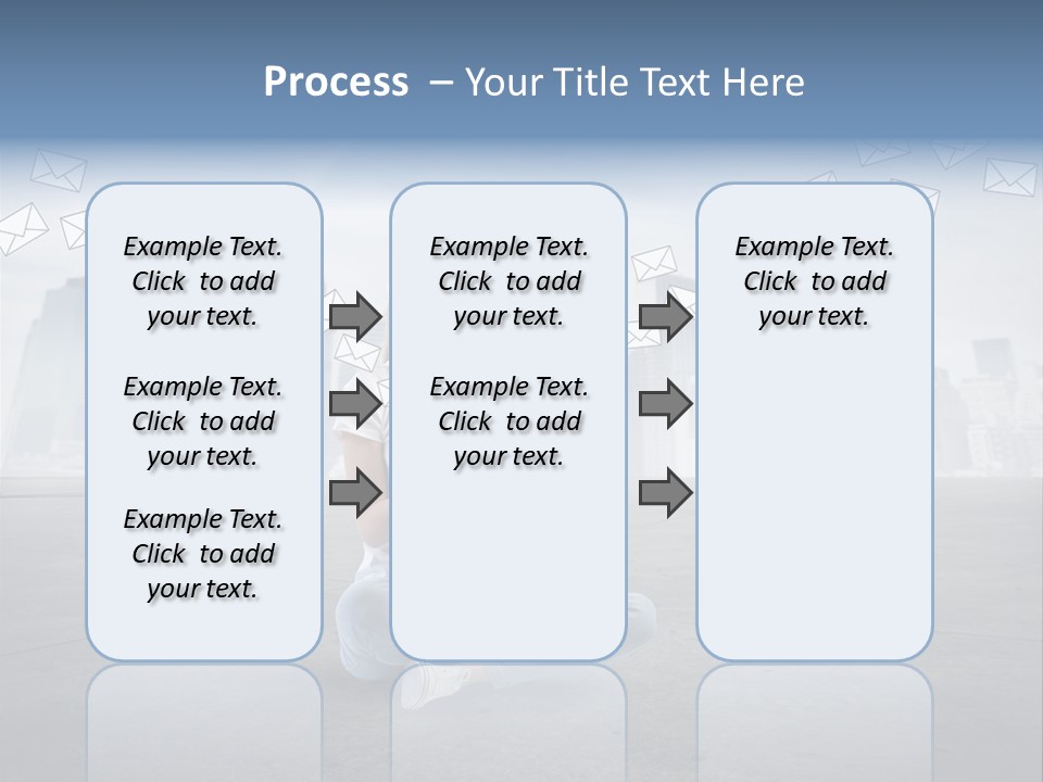 Illustration Touchscreen Mobile PowerPoint Template