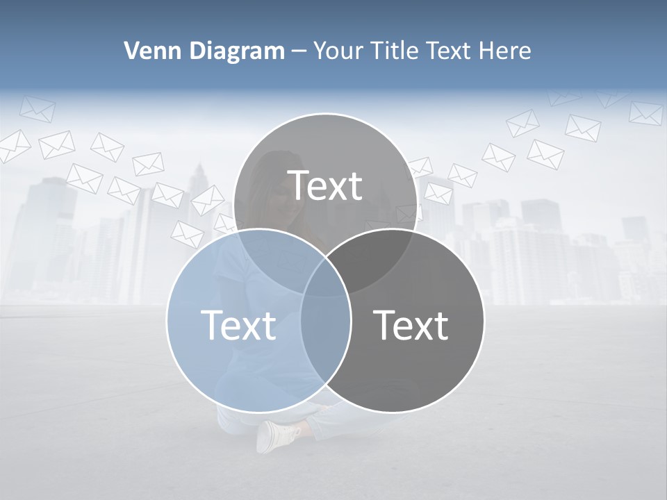 Illustration Touchscreen Mobile PowerPoint Template