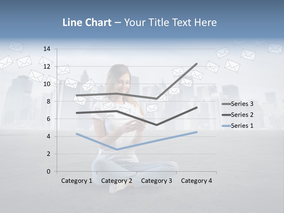 Illustration Touchscreen Mobile PowerPoint Template