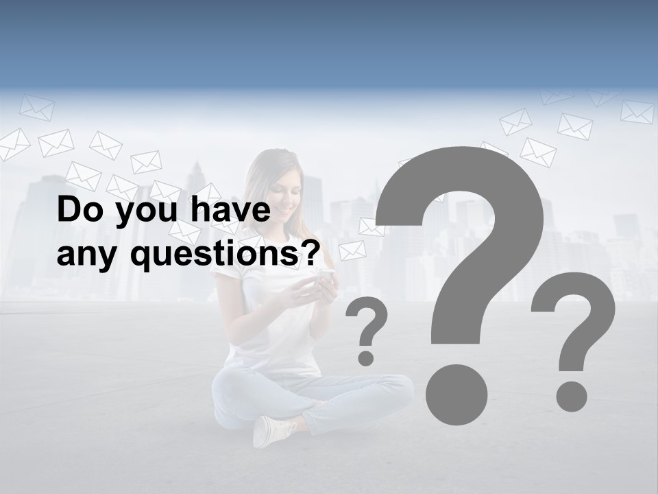 Illustration Touchscreen Mobile PowerPoint Template