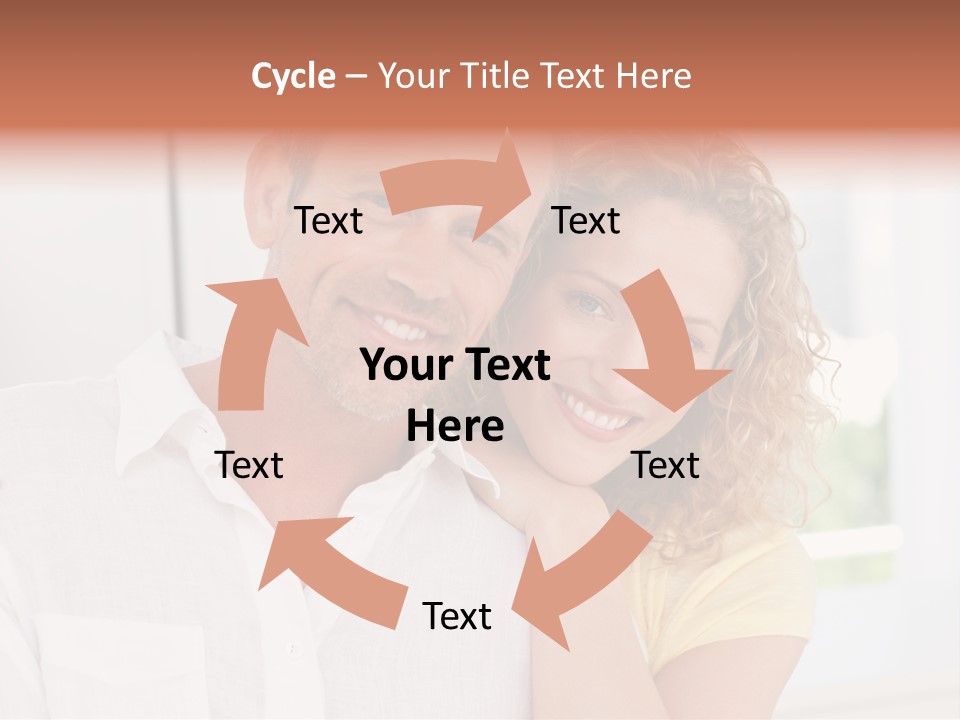 Cheerful Saucepan Lunch PowerPoint Template