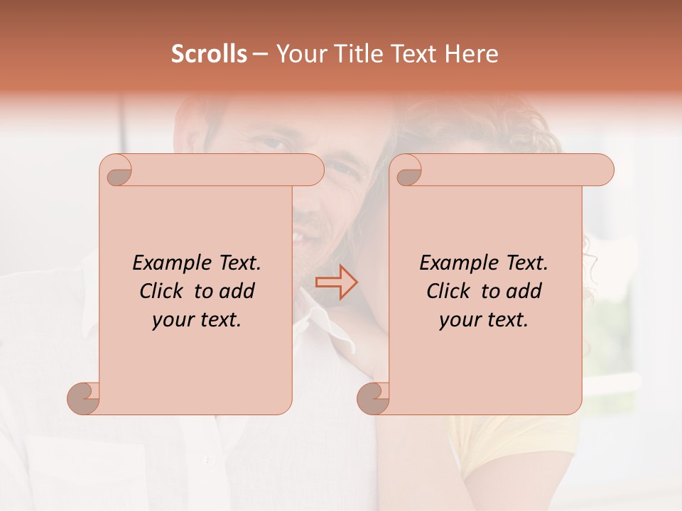 Cheerful Saucepan Lunch PowerPoint Template
