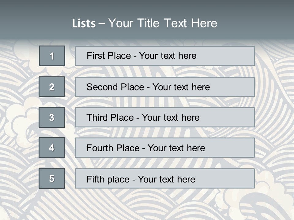 Trendy Illustration Design PowerPoint Template