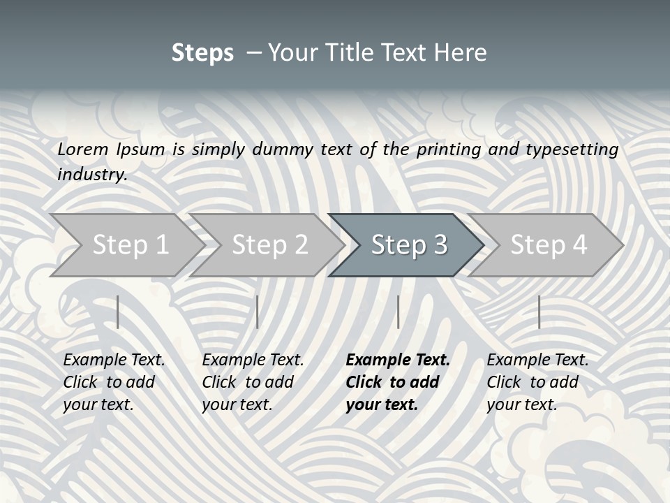 Trendy Illustration Design PowerPoint Template