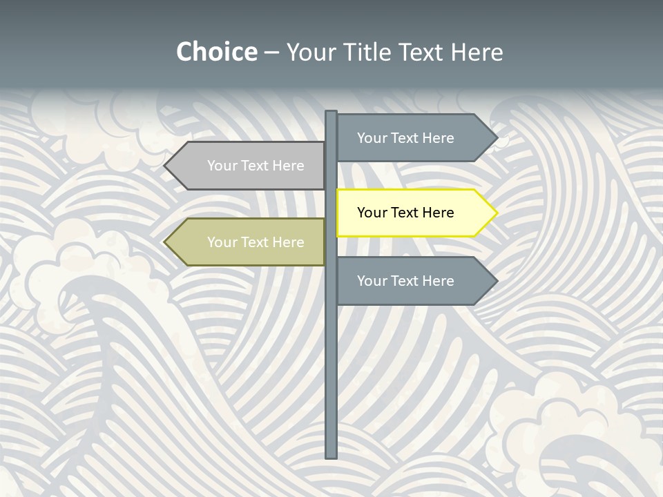 Trendy Illustration Design PowerPoint Template