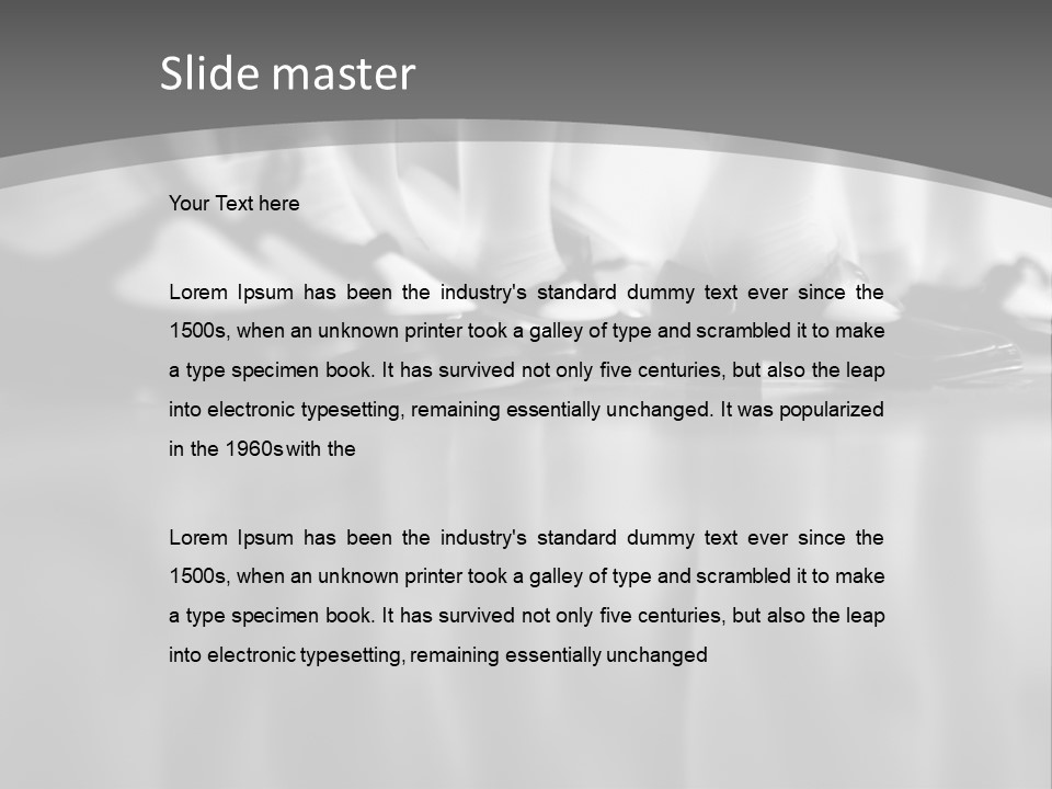 Care Grass Baby PowerPoint Template