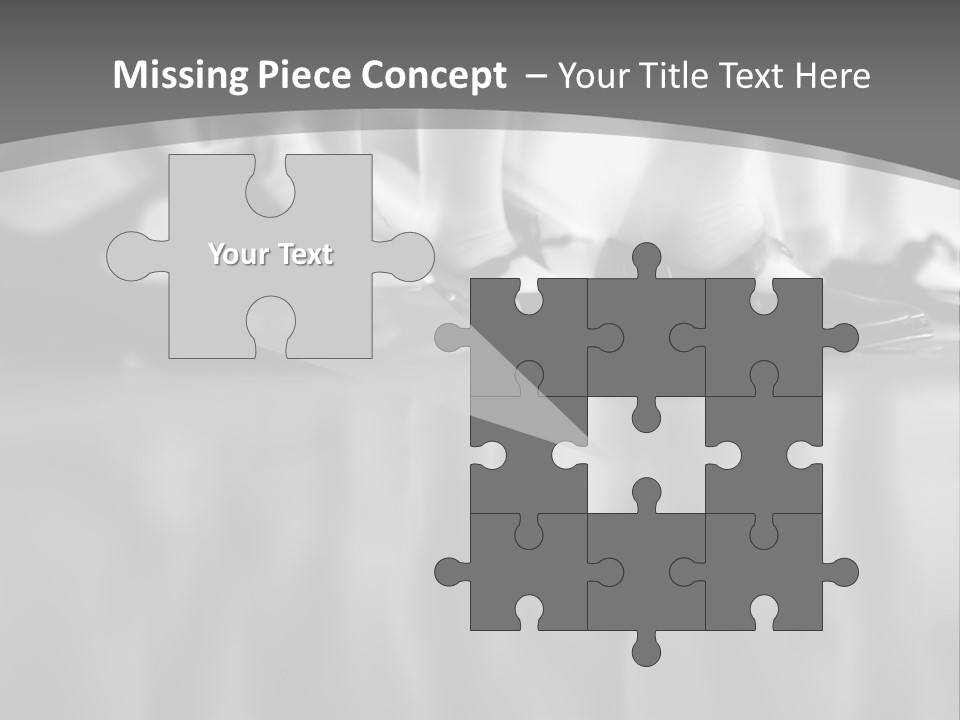 Care Grass Baby PowerPoint Template